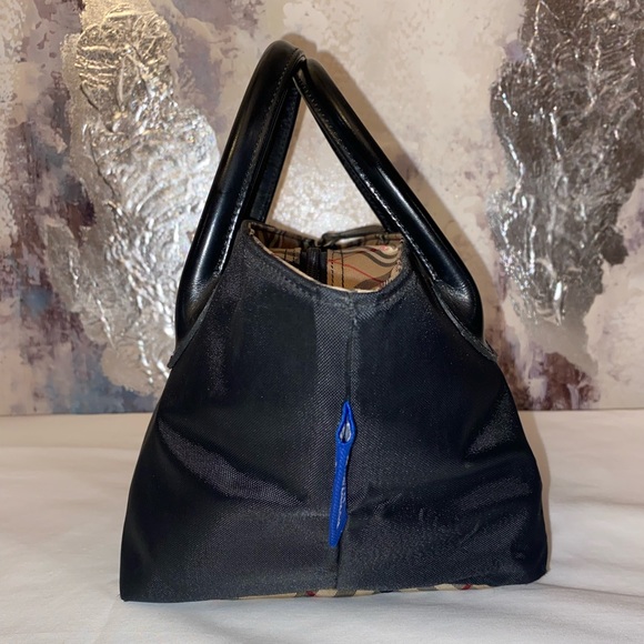 Authentic Burberry Blue Label Small Tote Purse - Picture 4 of 15